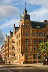 Obraz premium Architecture of Lunde - a town in Sweden