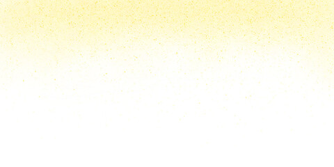 Golden textured brush border with layered wave effect and scattered sparkles on transparent background. Perfect for festive or luxurious design themes