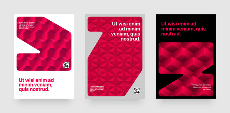 Template with geometric shapes and architectural pattern.. Frame for your message or photo. Layout for flyer, poster or cover.