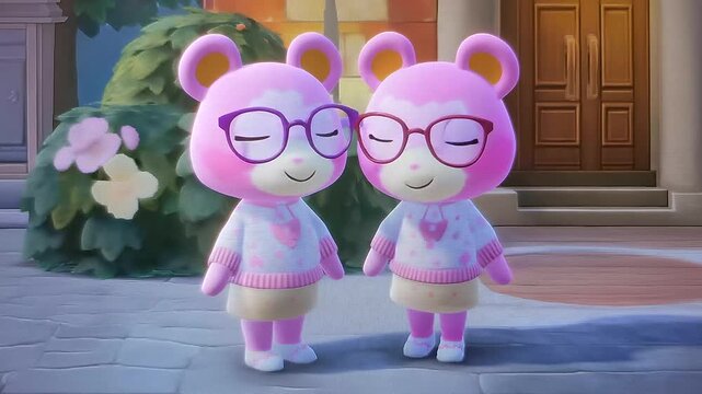 _Awkward moment when two people wear identical outfits