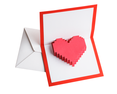 Love letter png sticker, transparent background