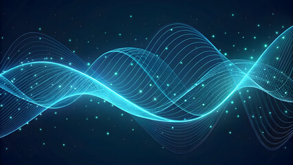 Glowing blue digital waves with scattered bright particles abstract background technology, background, new, latest, web, ai background, futuristic hud, cyber security, neural network, data tech,
ai