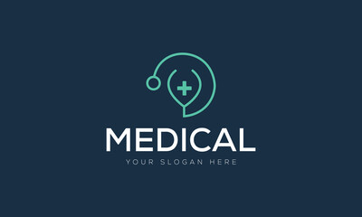 Circular  Medical Logo Health Icon Vector Logo Design
