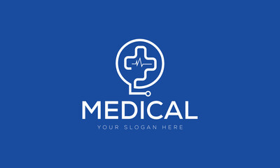 Circular  Medical Logo Health Icon Vector Logo Design