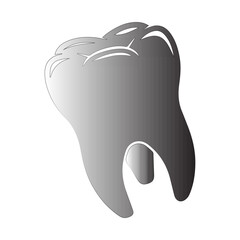 molar teeth logo icon black