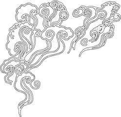 Vector design illustration ornament decoration ethnic traditional classic vintage abstract modern 