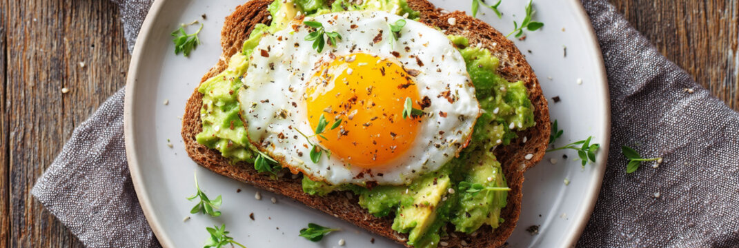 Avocado toast and egg looks so delicious and yummy for breakfast