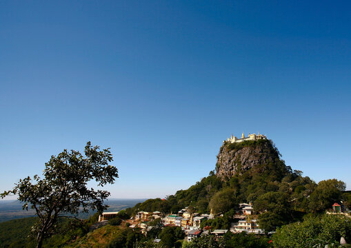 Mount popa, Myanmar