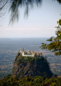 Mount popa, Myanmar