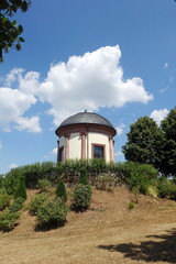 Teepavillon im Rosengarten Alzenau-Wasserlos