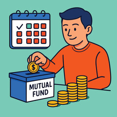 investing small amounts regularly in mutual funds.eps