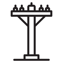 Electric Pole  icon