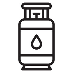 Gas Cylinder  icon