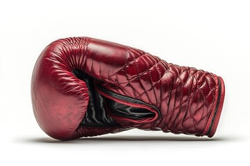 A compact-sized glove featuring detailed leather texture.