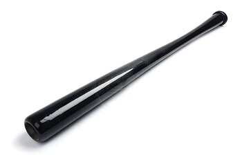 A featherlight bat with a glossy carbon exterior.