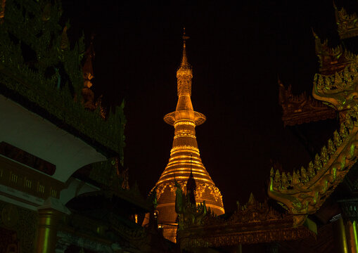 Shwedagon pagoda, Yangon, Myanmar
