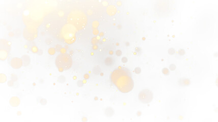 Golden Bokeh Light Background with Sparkles PNG. Stock royalty free	
