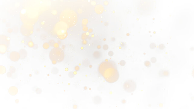 Golden Bokeh Light Background with Sparkles PNG. Stock royalty free	
