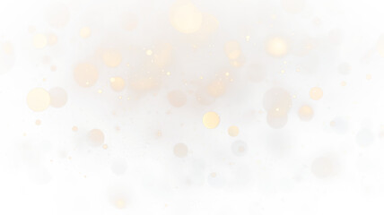 Golden Bokeh Light Background with Sparkles PNG. Stock royalty free	
