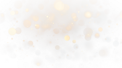 Golden Bokeh Light Background with Sparkles PNG. Stock royalty free	
