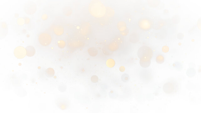 Golden Bokeh Light Background with Sparkles PNG. Stock royalty free	
