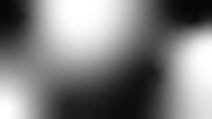 Black white grey silver abstract background. Monochrome gradient ombre blend. Smooth transition. Soft blur glow. Bright light metallic shimmer. Noise grain texture. Artistic luxe finish. High contrast