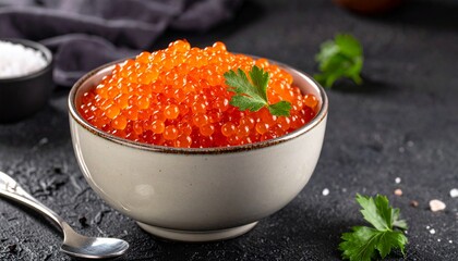 The roe of the tucunaré (peacock bass), a native fish of the Amazon River