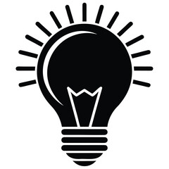 Lightbulb idea innovation creative energy