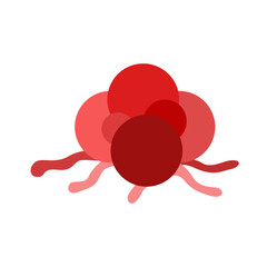 cancer tumor cell developing concept