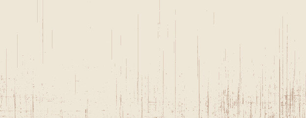 Beige background with a distressed, textured style. The background features vertical lines, giving a rustic, vintage background feel. Minimal distressed grunge texture background vector