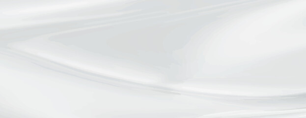 The background is a smooth, flowing white background with a silky texture. The white background creates a serene and elegant atmosphere. Smooth elegant silk fabric texture background vector