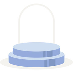 Podium Stage Illustration