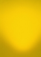 Yellow paper texture shows subtle gradient. Use as studio backdrop, product staging, and portrait photography.