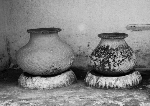 Drinking water jars, Yangon, Myanmar