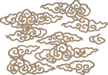 Vector design illustration ornament decoration ethnic traditional classic vintage abstract modern