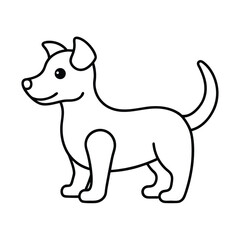 Fototapeta premium dog toy vector art