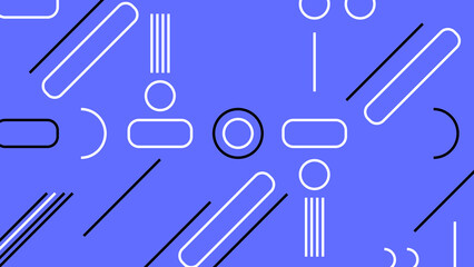 Modern Abstract Design with Lines Background