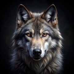 Fototapeta premium portrait of a dog