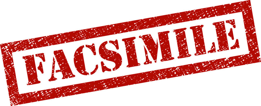 Grunge stamp facsimile