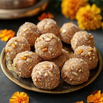 gond ke laddu indian traditional sweet video