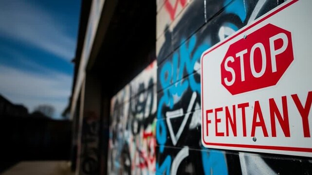 Warning Sign: Stop Fentanyl - Urban Alert