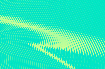 Abstract wavy lines background 