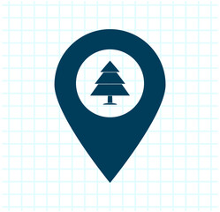 Vector illustration on a checkered background.