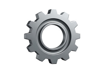Detailed image of a metallic gear.
