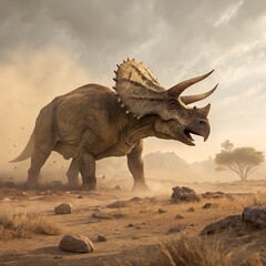 Fototapeta premium tyrannosaurus dinosaur 3d render