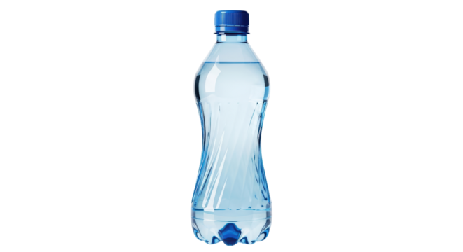 Isolated Bottle of Water