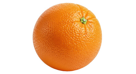 Isolated Single Orange