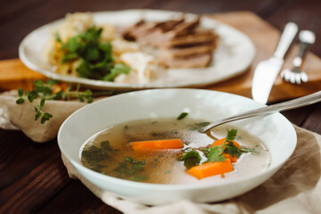Beef soup