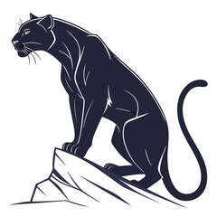 black panther vector