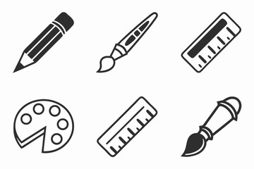 set of icons